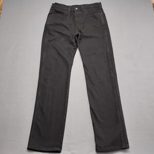 Levi's Men's Western Fit Straight Jeans - Black 32/34